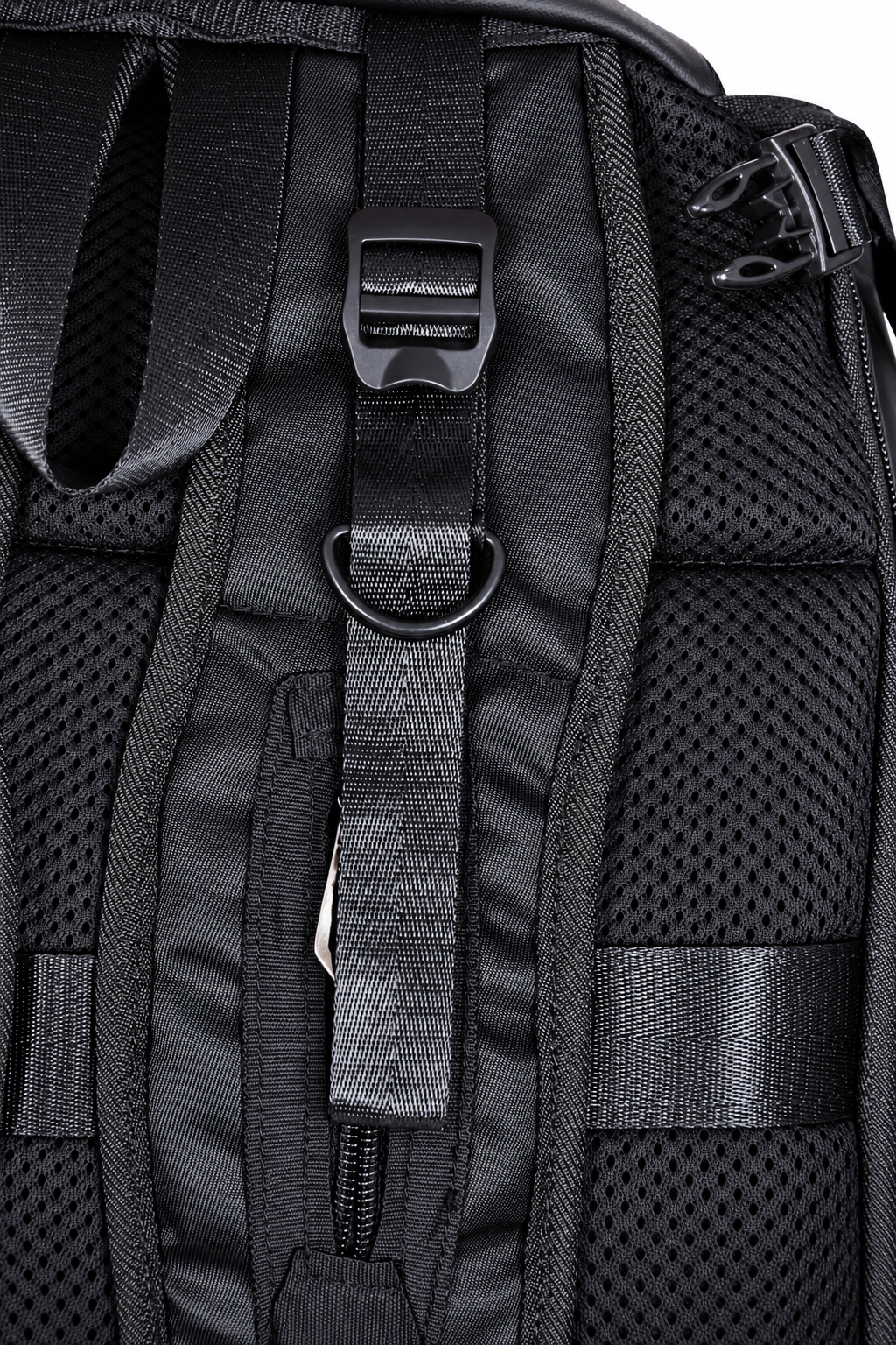Stealth One strap and metal buckle detail